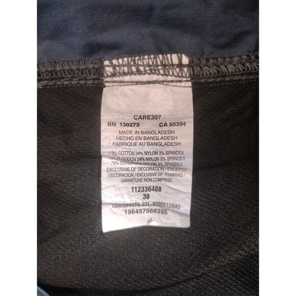 Lee Blue Camo Sz 38 Cargo Shorts Motion Flex Waist Stretch Fabric Lot Of 2 NWT - Picture 9 of 12